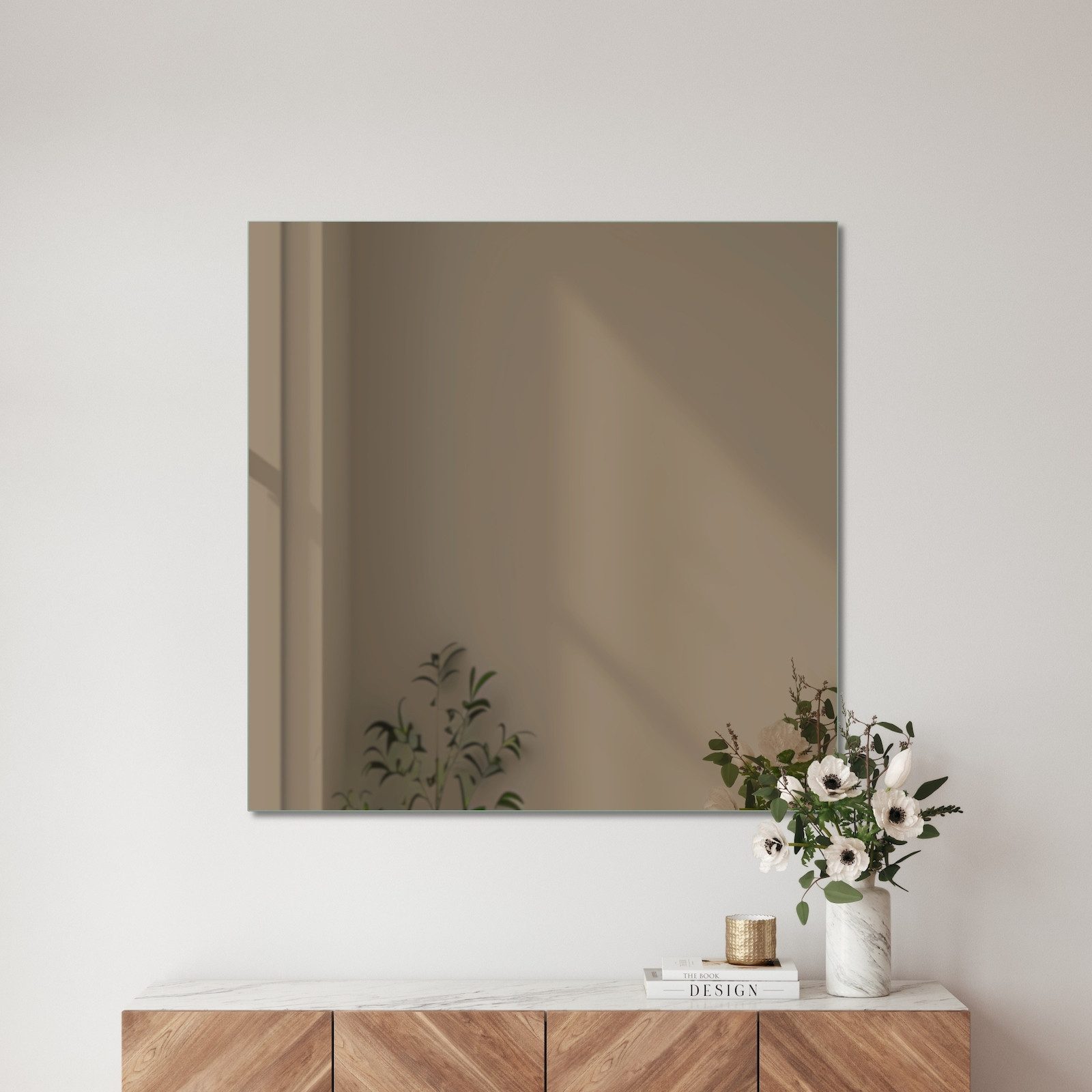 MySpiegel.de Spiegel Rahmenloser Spiegel - Bronze oder Grau- Rechteckig mit günstig online kaufen