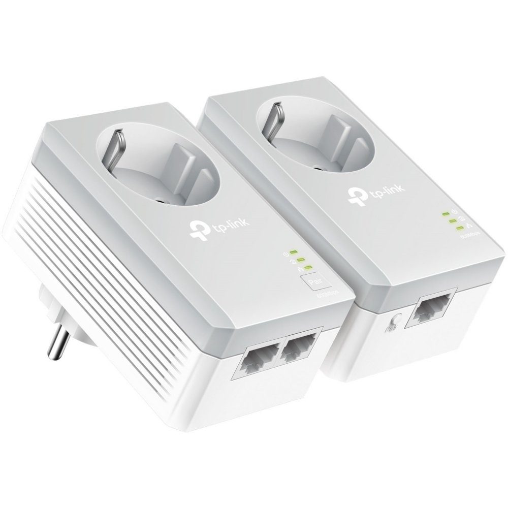 TPLink »TLPA4022P Kit Powerline Adapter LAN weiß/grau« Netzwerk