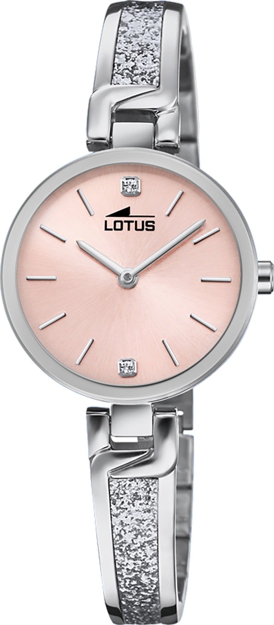 Damen Uhren Lotus Quarzuhr UL18722/2 Lotus Damen Armbanduhr Bliss 18722/2, Damenuhr rund, klein (ca. 28mm), Edelstahl, Edelstahl