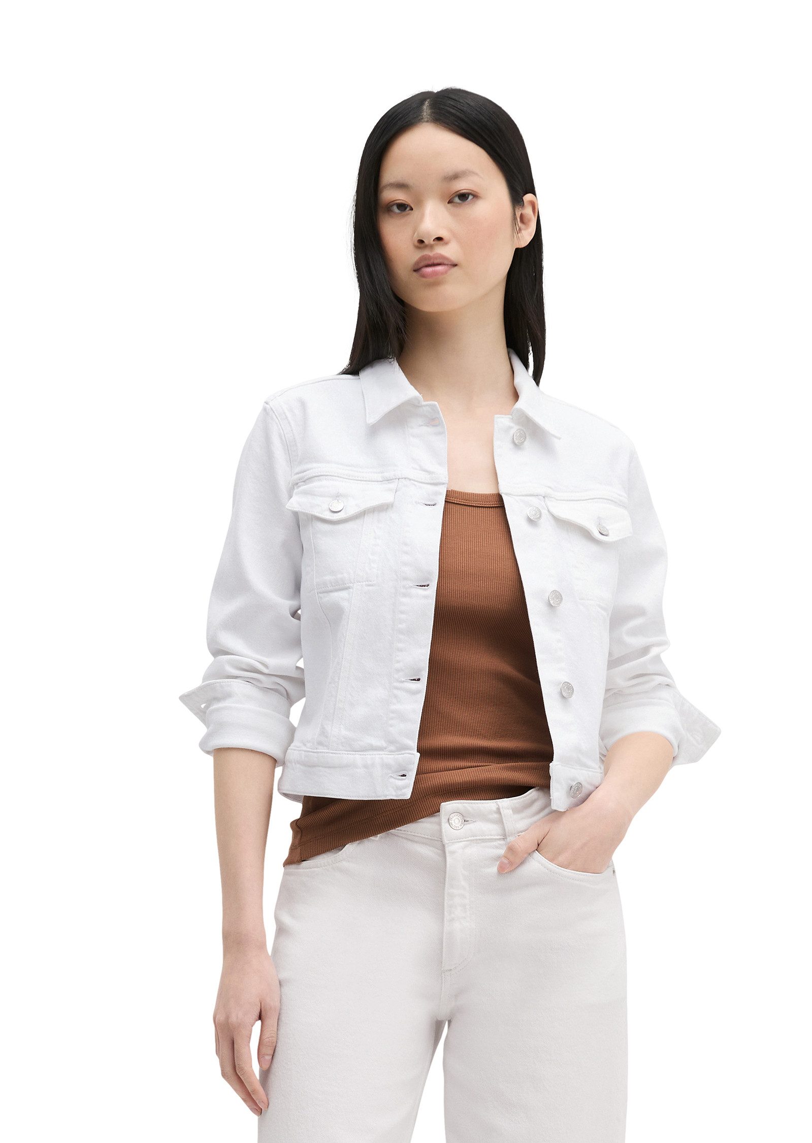 Marc O'Polo Jeansjacke aus Organic Cotton-Mix