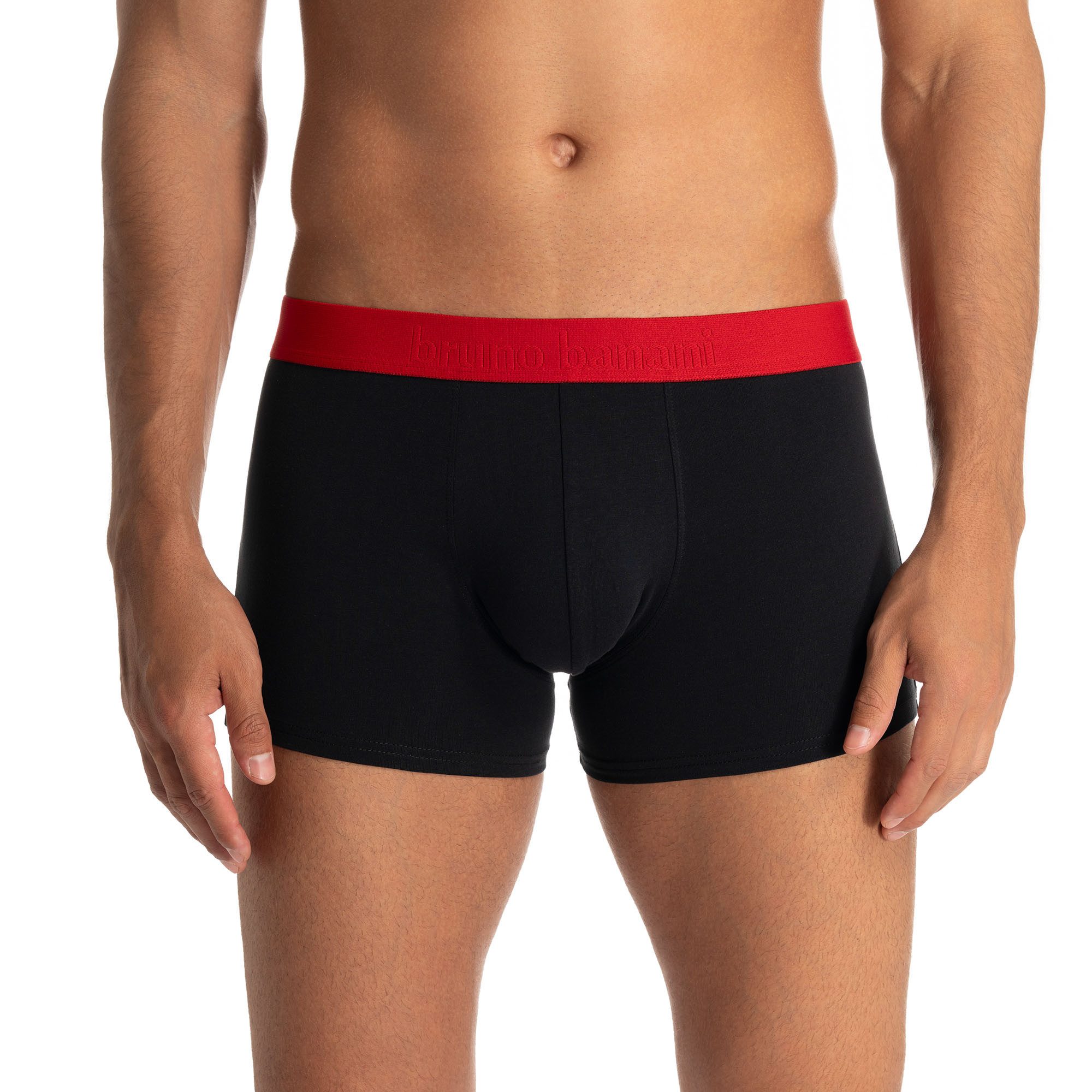 Bruno Banani Boxer Flowing (2er Pack) mit kontrastreichem Logobund