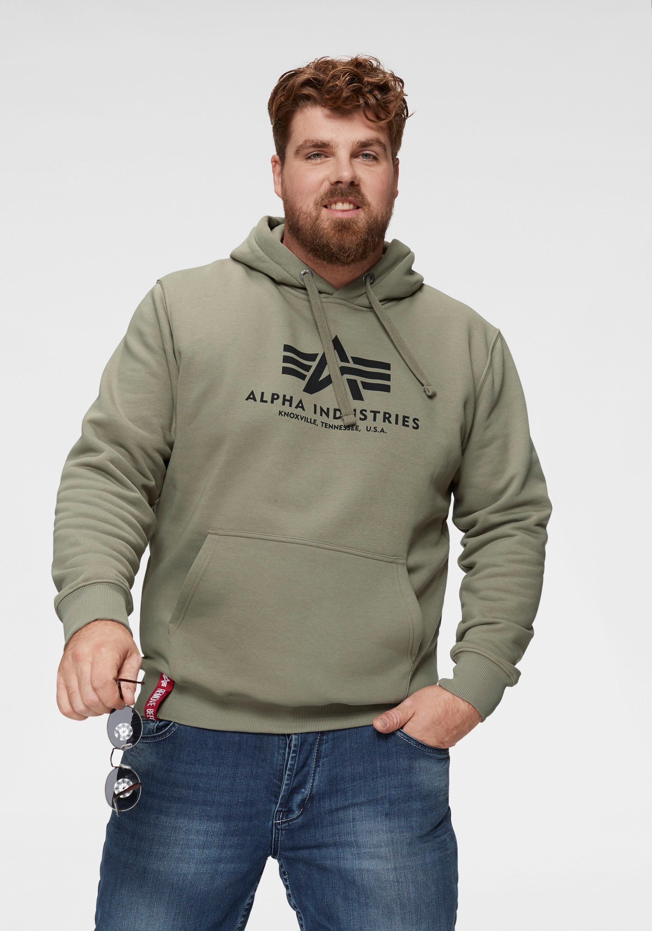 Alpha Industries Kapuzensweatshirt Basic Hoody Baumwollmischung, regular fi günstig online kaufen
