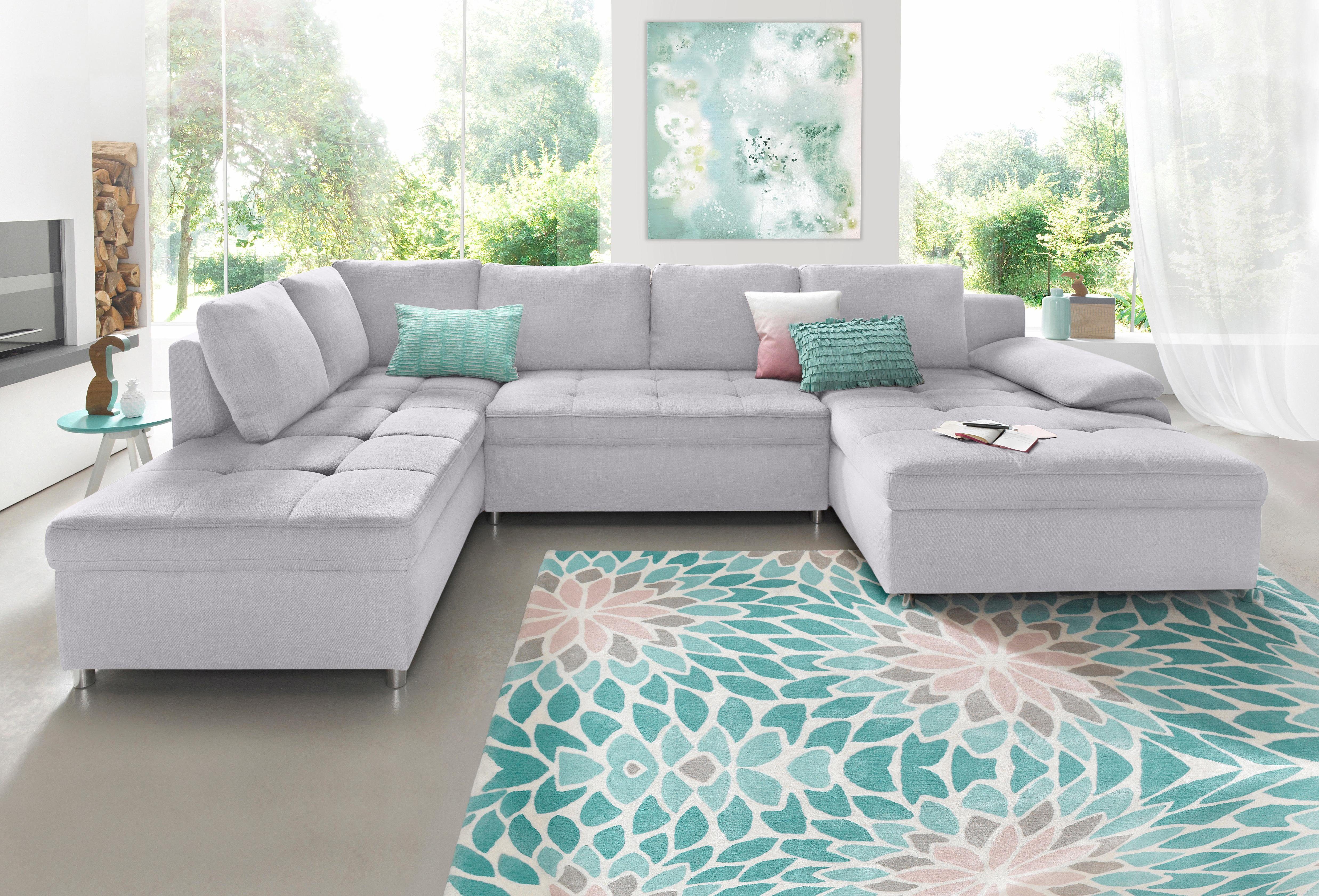 sit&more Wohnlandschaft "Labene U-Form" wahlweise mit Bettfunktion und Bett günstig online kaufen