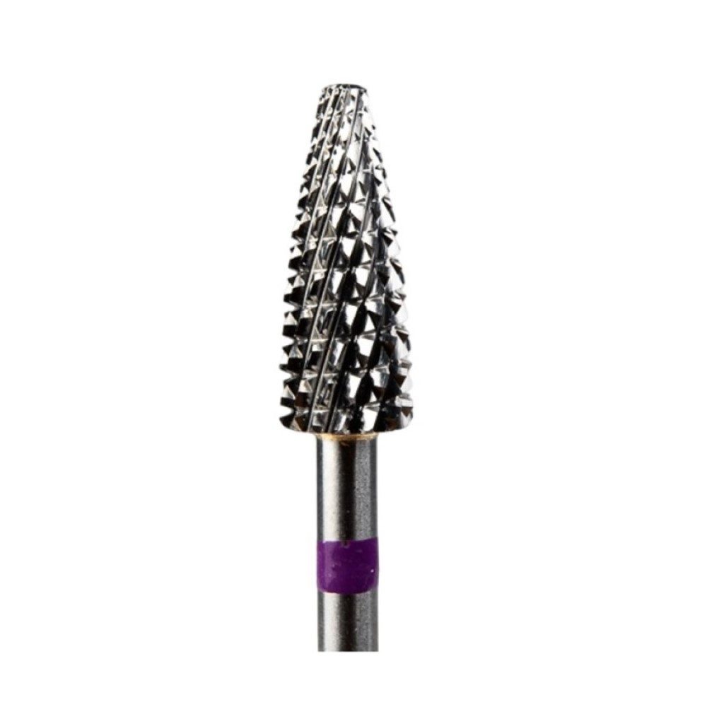 GTM Beauty Nageldesign Zubehör GTM Beauty Hartmetallfräser Rundbogen Mittlere (lila Ring) ø5,0 mm