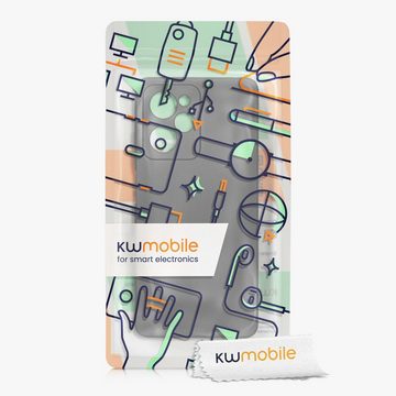 kwmobile Handyhülle Handyhülle für Xiaomi Poco X5 Pro 5G, Silikon Case metallisch schimmernd - Soft Hülle - Handy Cover