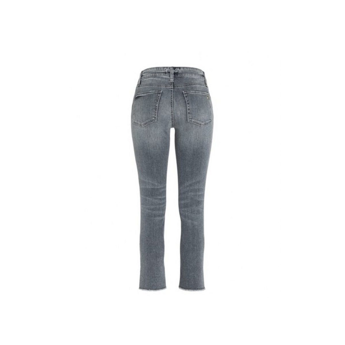 grau 5-Pocket-Jeans (1-tlg) Cambio