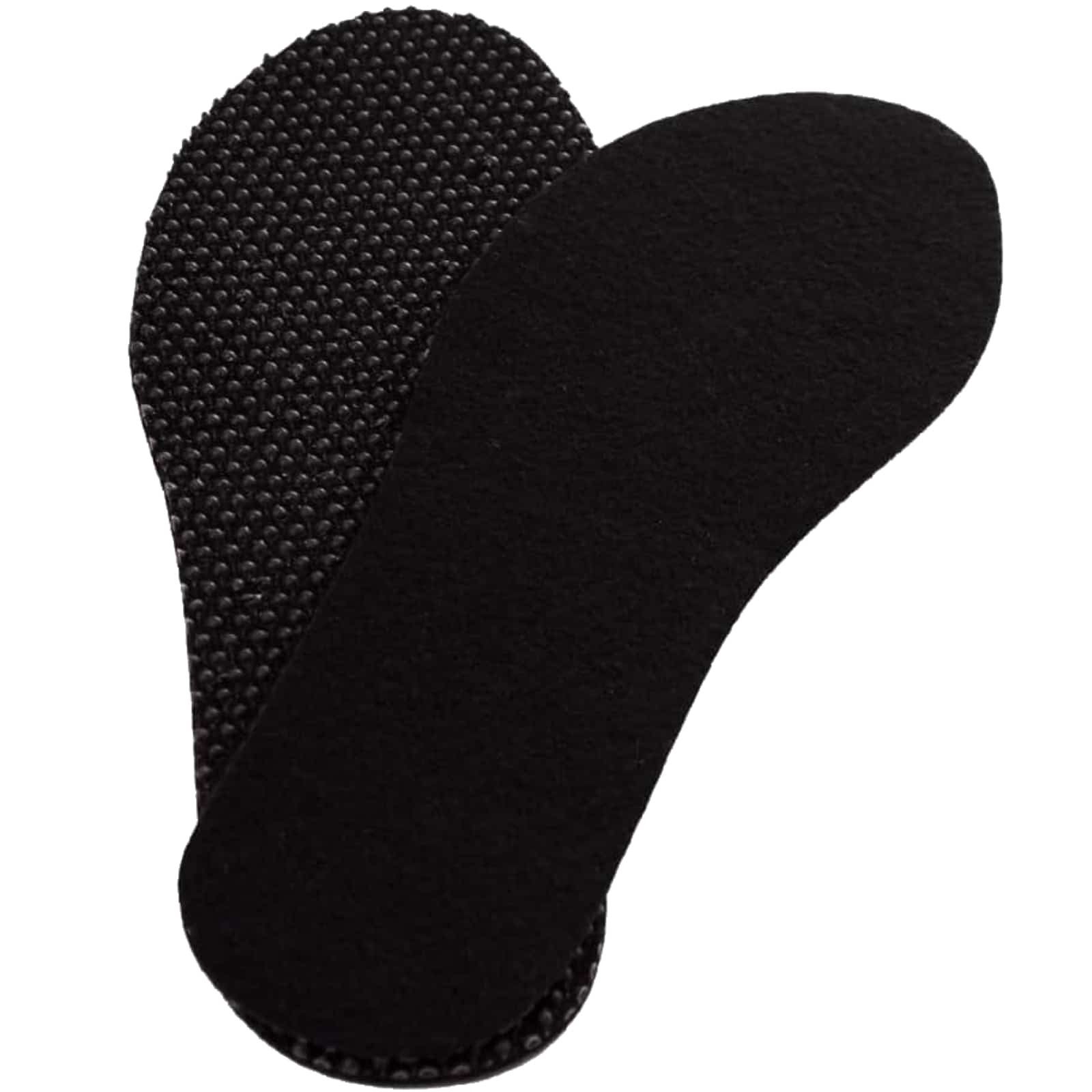 Sohlen24 Filzsohlen Einlegesohlen Sport Schwarz (Packung, 1 Paar), Universalgröße