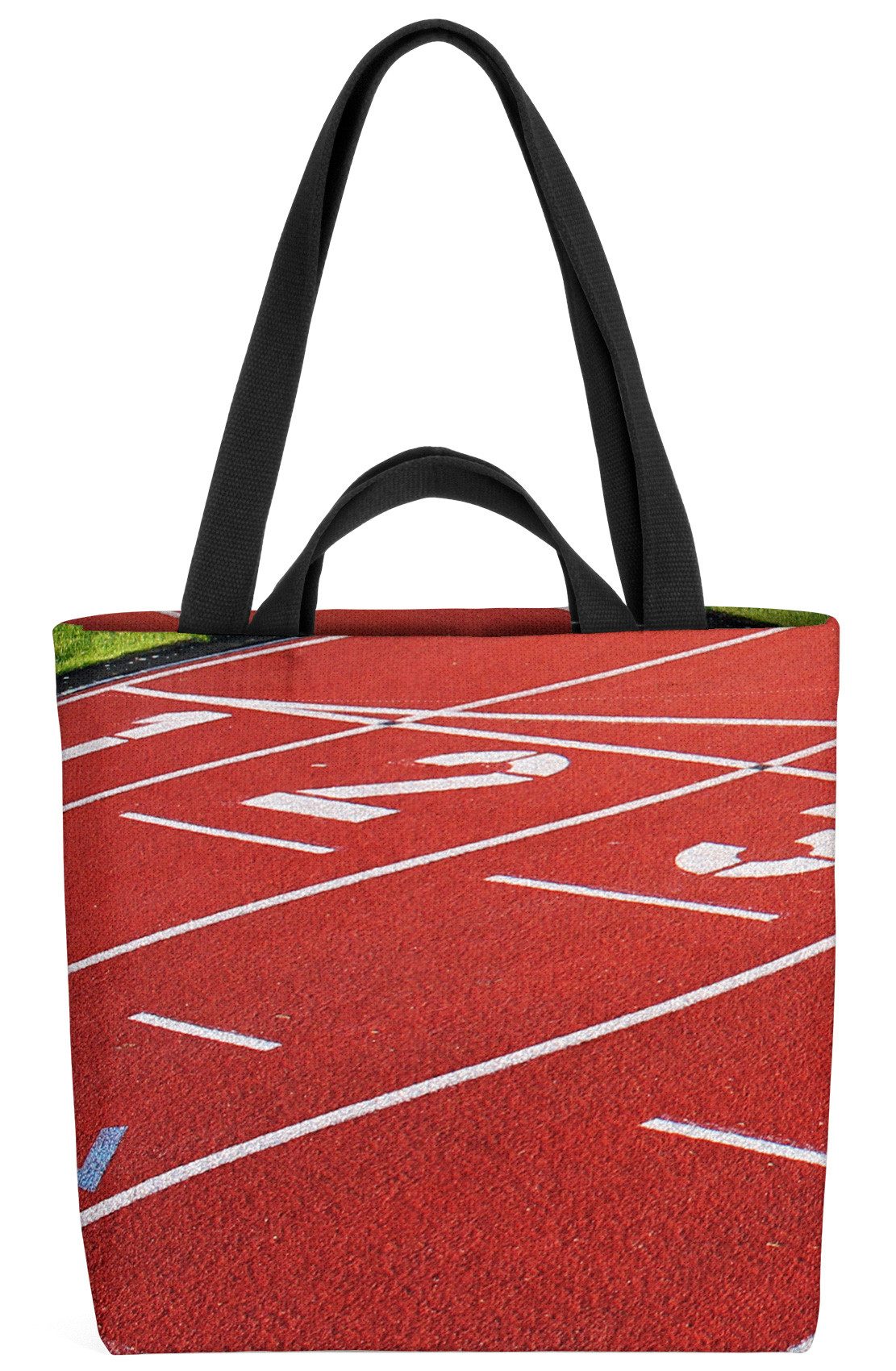 VOID Shopper Einkaufstasche, Laufbahn Leichtathletik Laufen Athleten Olympische Spiele Sommer