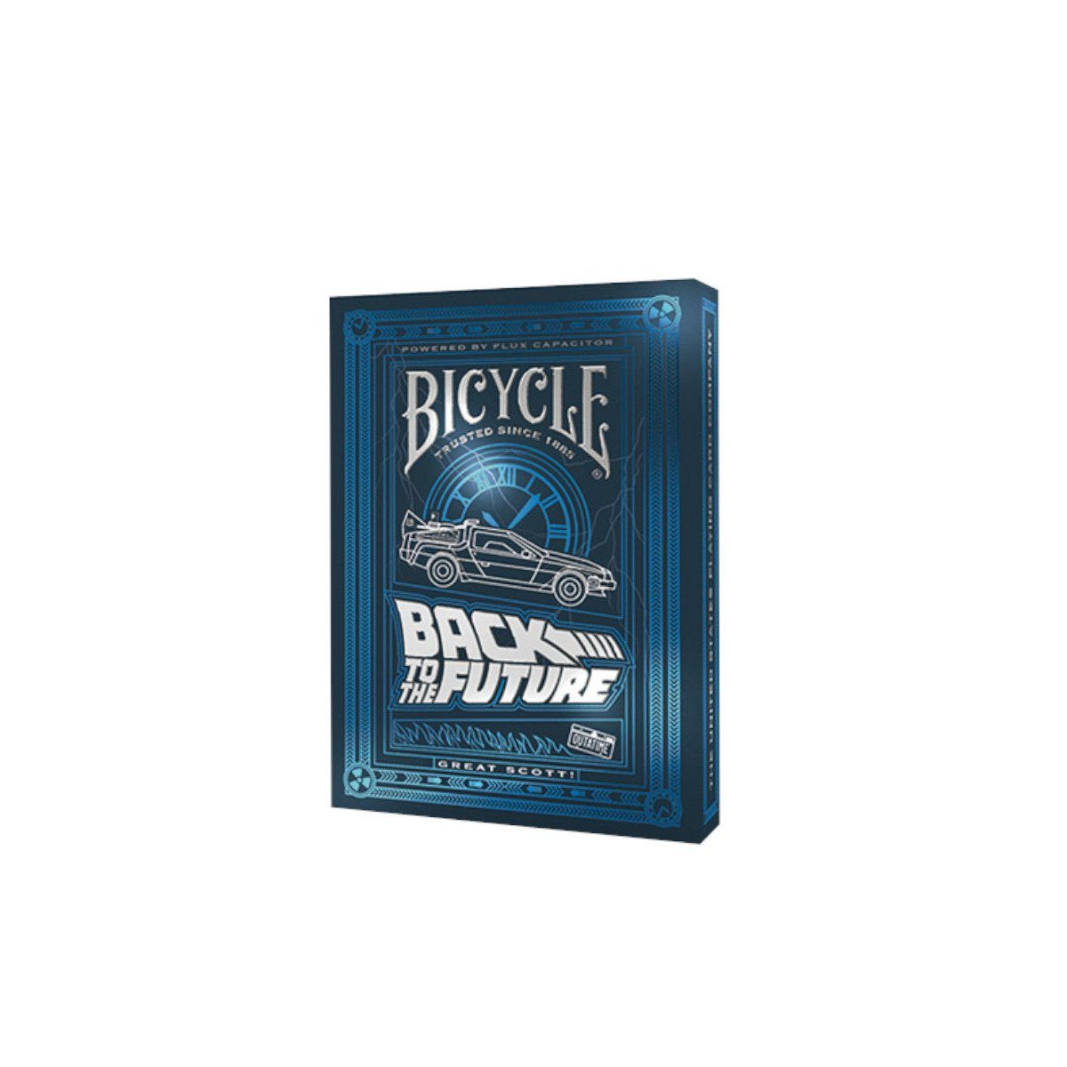 Cartamundi Spiel Bicycle Kartendeck - Back to the Future, Kartenspiel, gedruckt auf Premiumkarton