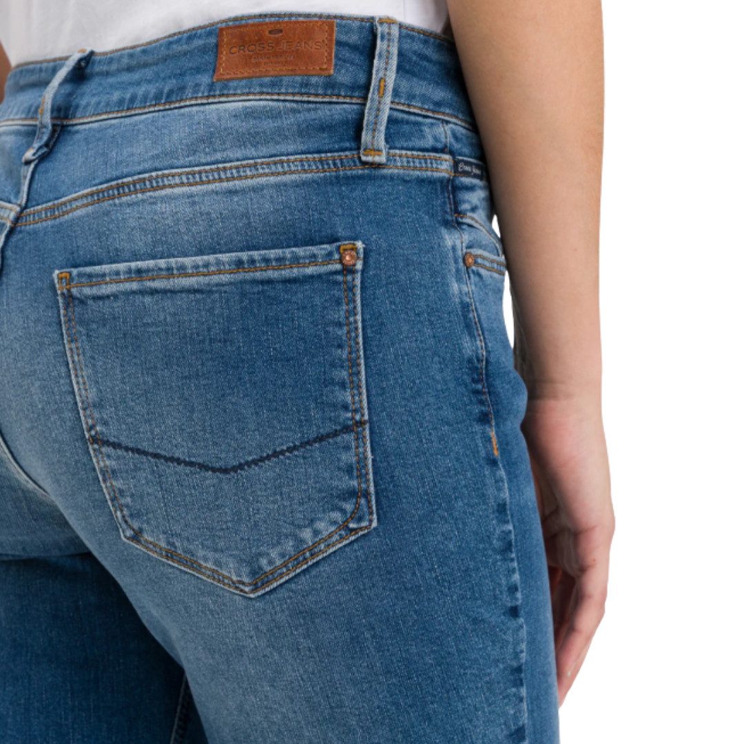 CROSS JEANS® Regular-fit-Jeans Rose N487-061 Mid Blue – Bild 5 von 5