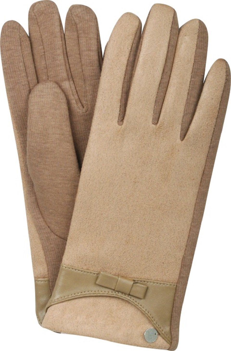 Capelli New Handschuhe Jersey braun Baumwollhandschuhe York