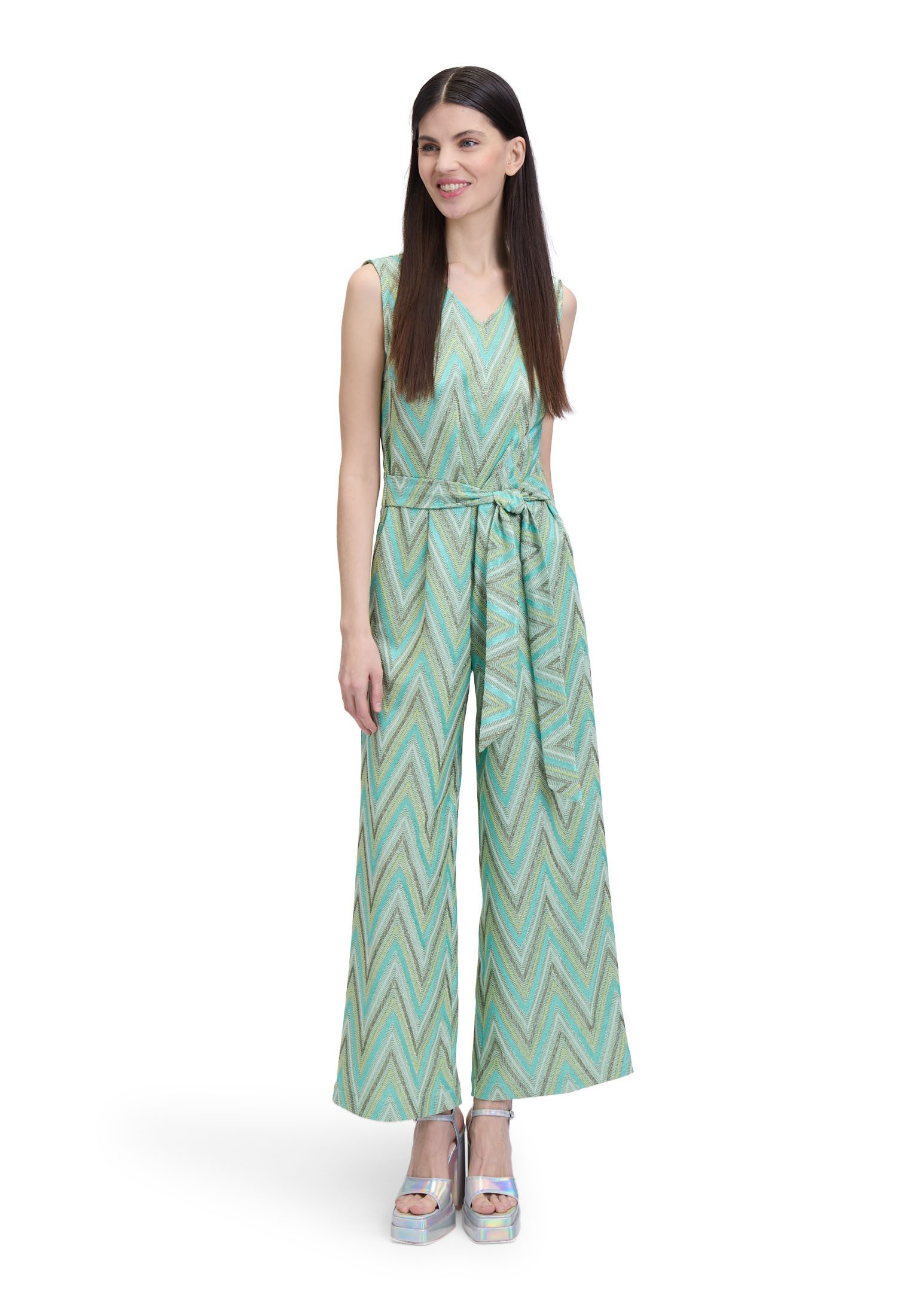 Cartoon Overall Cartoon Jumpsuit mit Bindegürtel günstig online kaufen