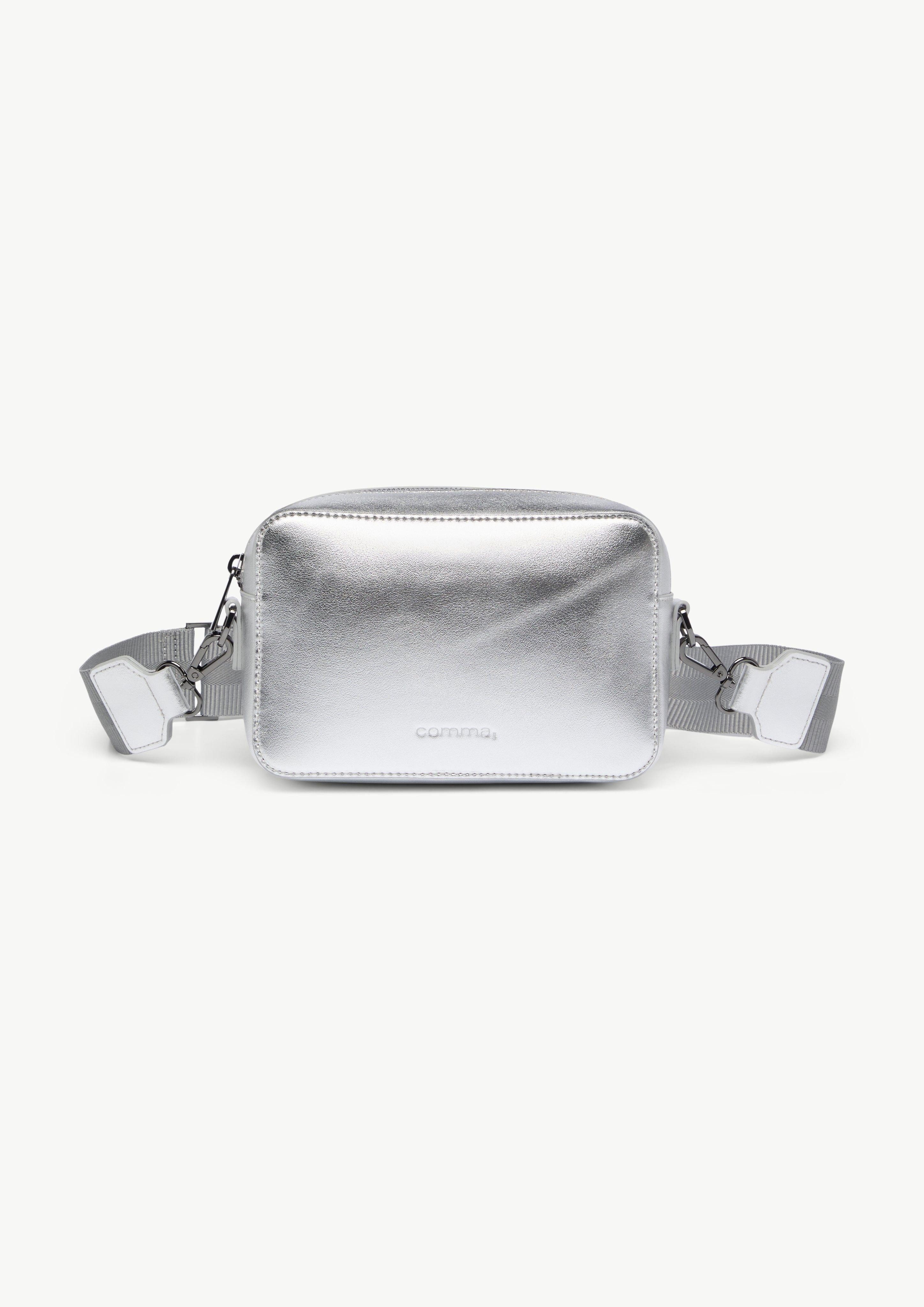 Comma Tragetasche Crossbody-Bag aus Rindsleder, Tragehenkel günstig online kaufen