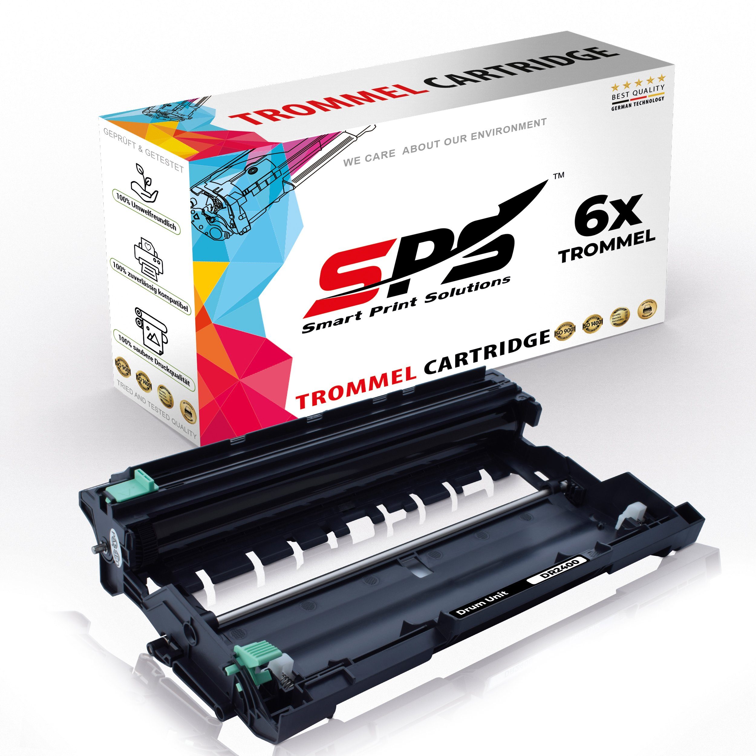 SPS Pack) für DR-2400, Tonerkartusche Kompatibel (6er DCP-L2510D Brother