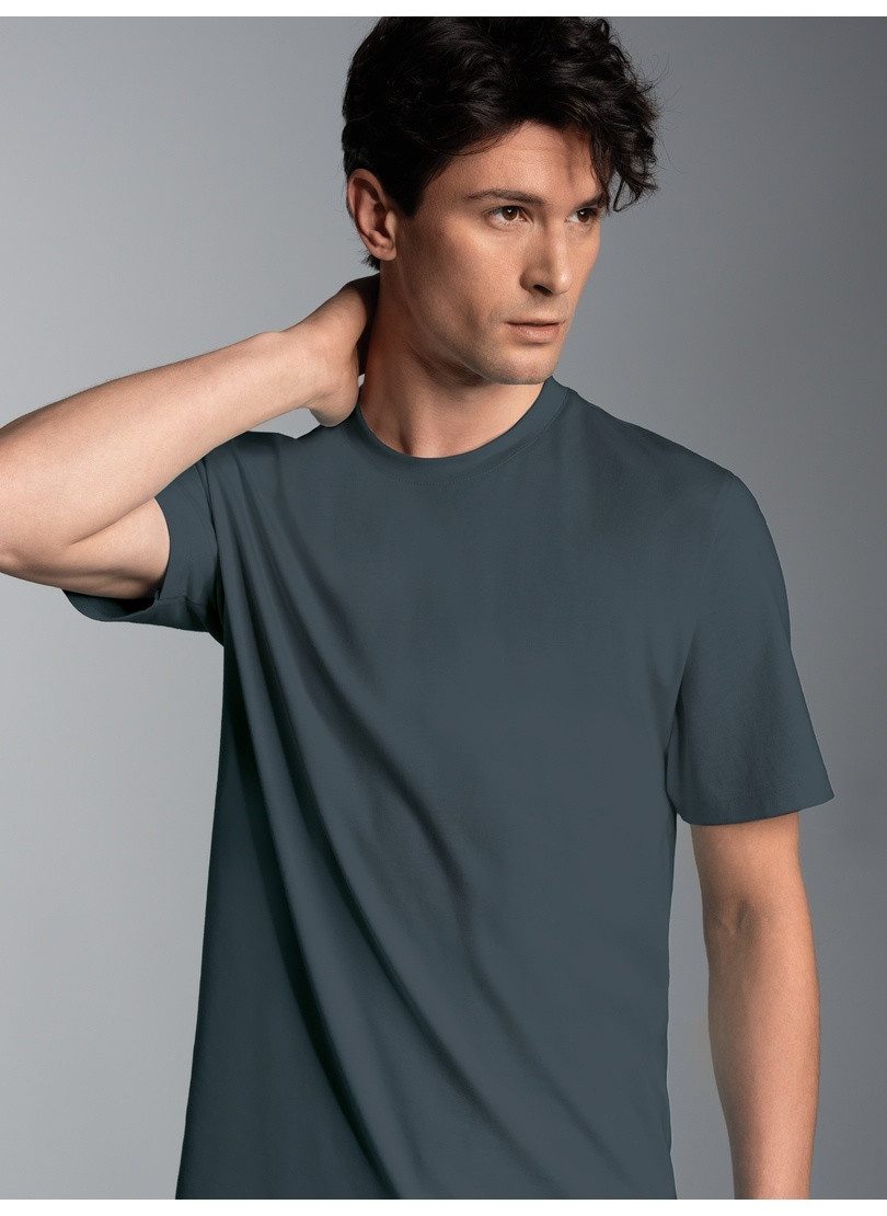 Trigema T-Shirt TRIGEMA T-Shirt DELUXE Baumwolle (1-tlg)