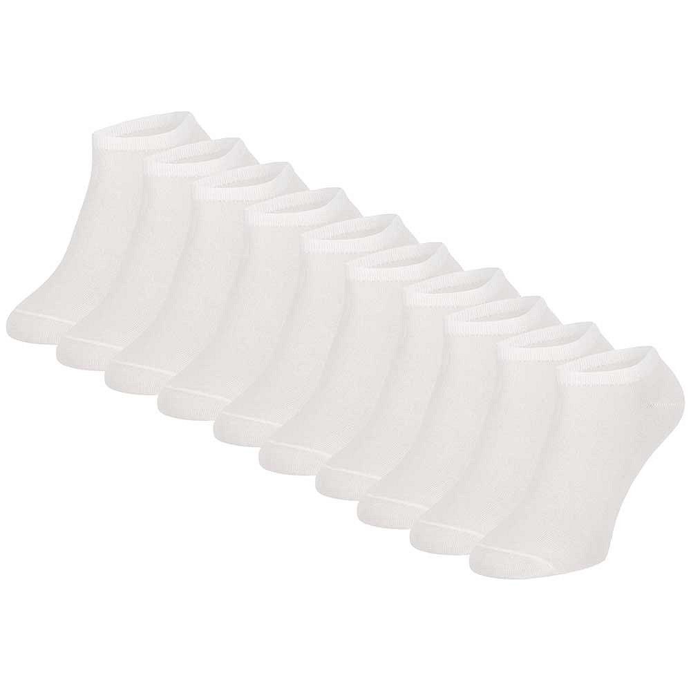 Apollo Sneakersocken 10 Paar Sneaker Socks für Sie & Ihn, Basic Sneakersocken für jeden Tag (10 Paar)