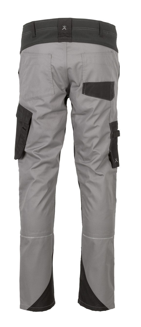 Planam Arbeitsbundhose PLANAM Herren Bundhose NORIT 4-Wege-Stretch Zink/Schwarz – Bild 4 von 4