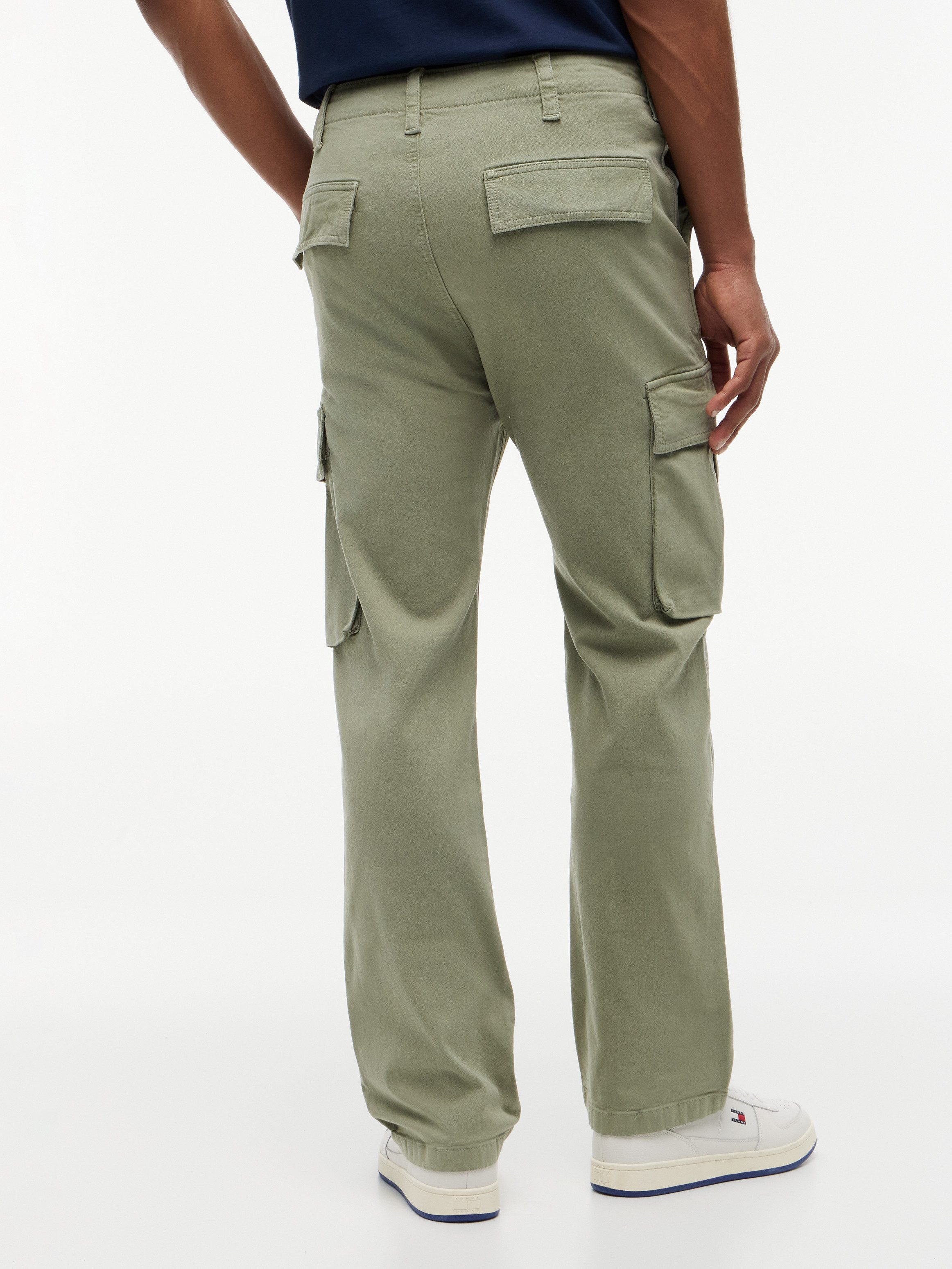 Tommy Jeans Cargohose CANVAS CARGO PANT Regular fit mit Cargotaschen