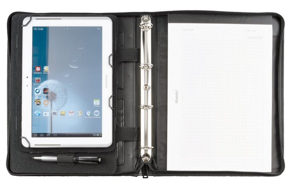 Alassio® Organisationsmappe DIN A4, Imperia, mit Tablet-Halterung