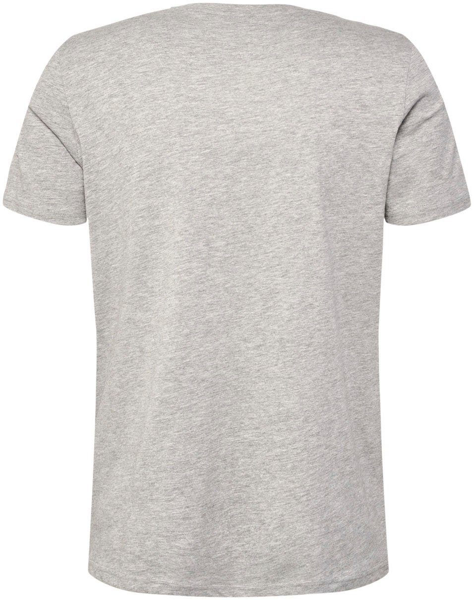 MELANGE ICONS T-SHIRT GREY T-Shirt hummel
