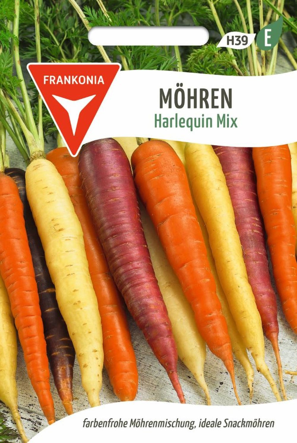 FRANKONIA Gemüsesamen Möhre, Harlequin Mix F1 - Möhren-Samen Saatgut Samen, Daucus carota