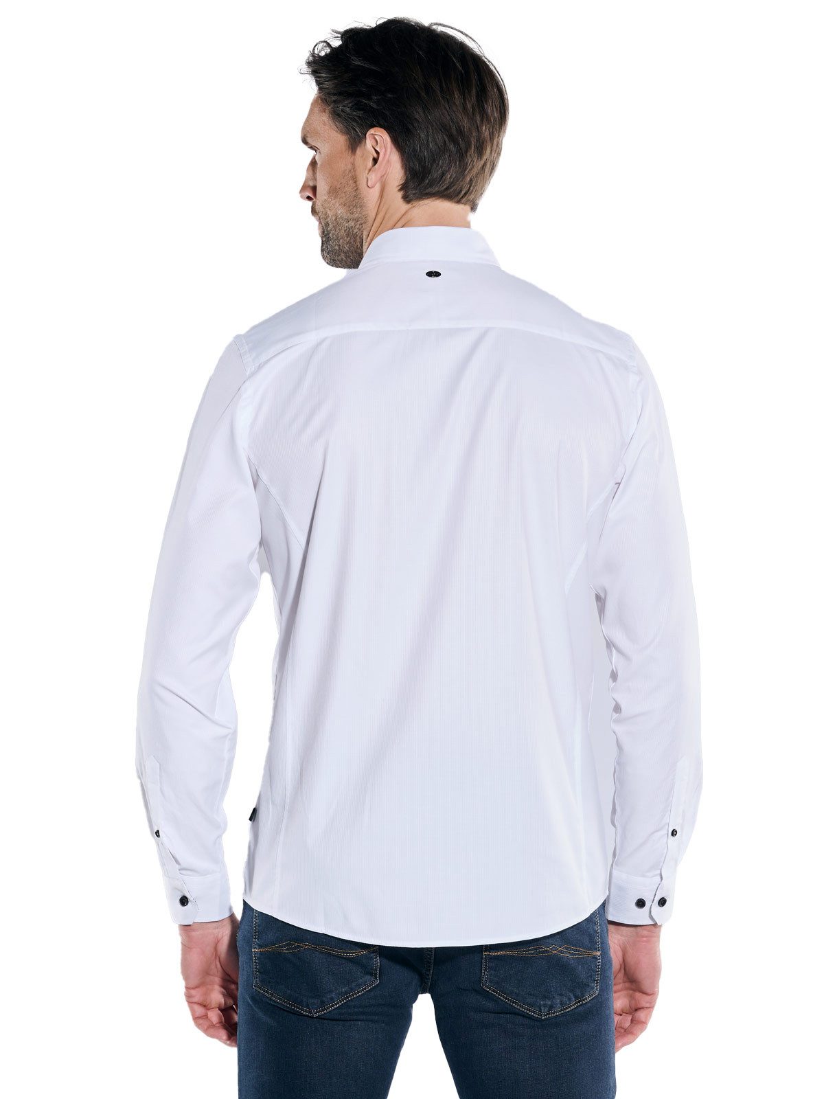 Engbers Langarmhemd engbers Herren Langarm-Hemd "My Favorite", Reinweiss günstig online kaufen