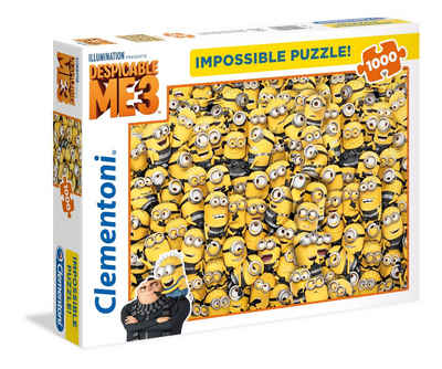 Clementoni® Puzzle 39408 Despicable Me 3 Minions 1000 Teile Puzzle, 1000 Puzzleteile