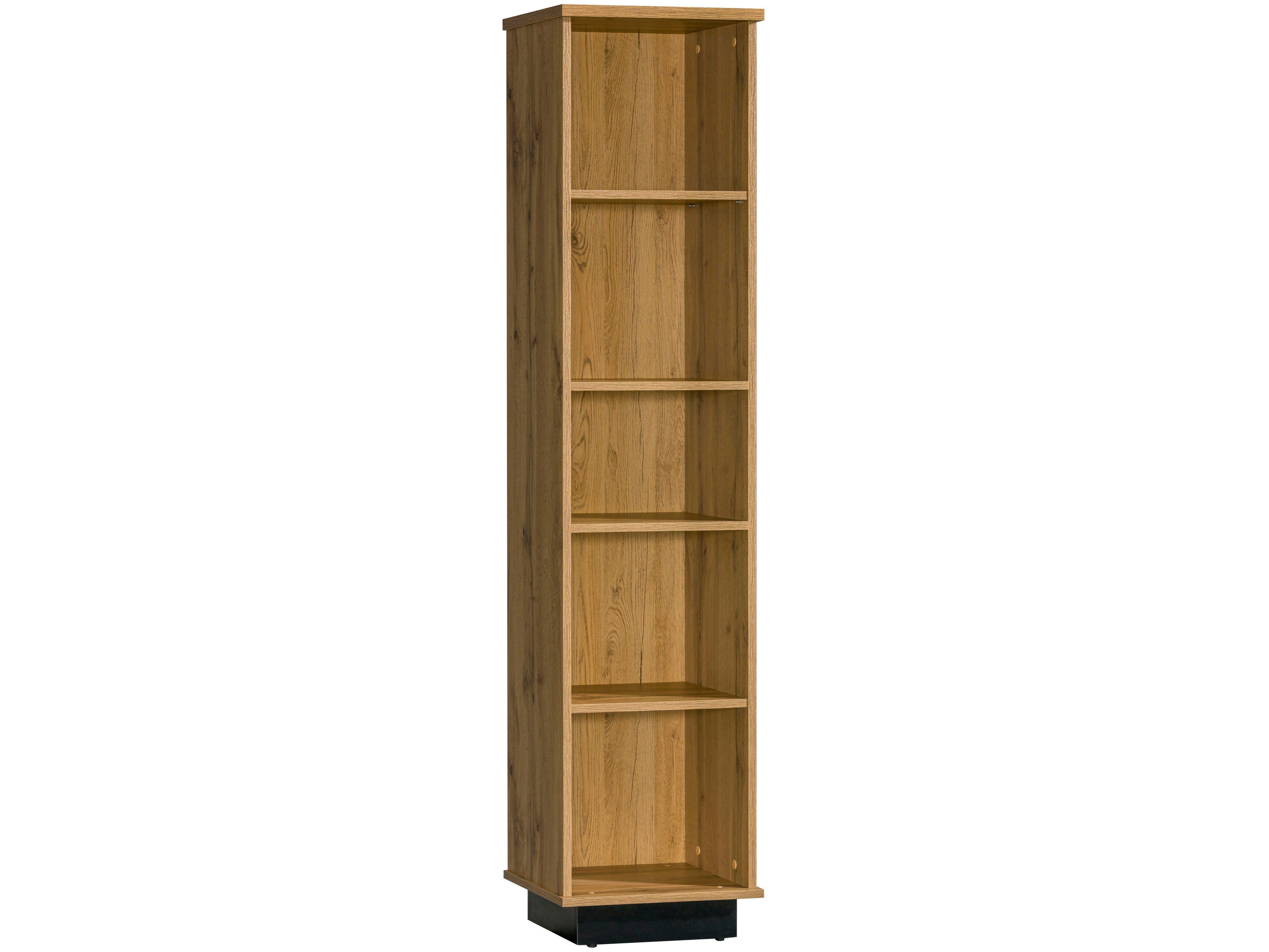 Beautysofa Bücherregal LAMELO mit 5 offenen Fächern, Standregal, mit der Möglichkeit zum Aufhängen