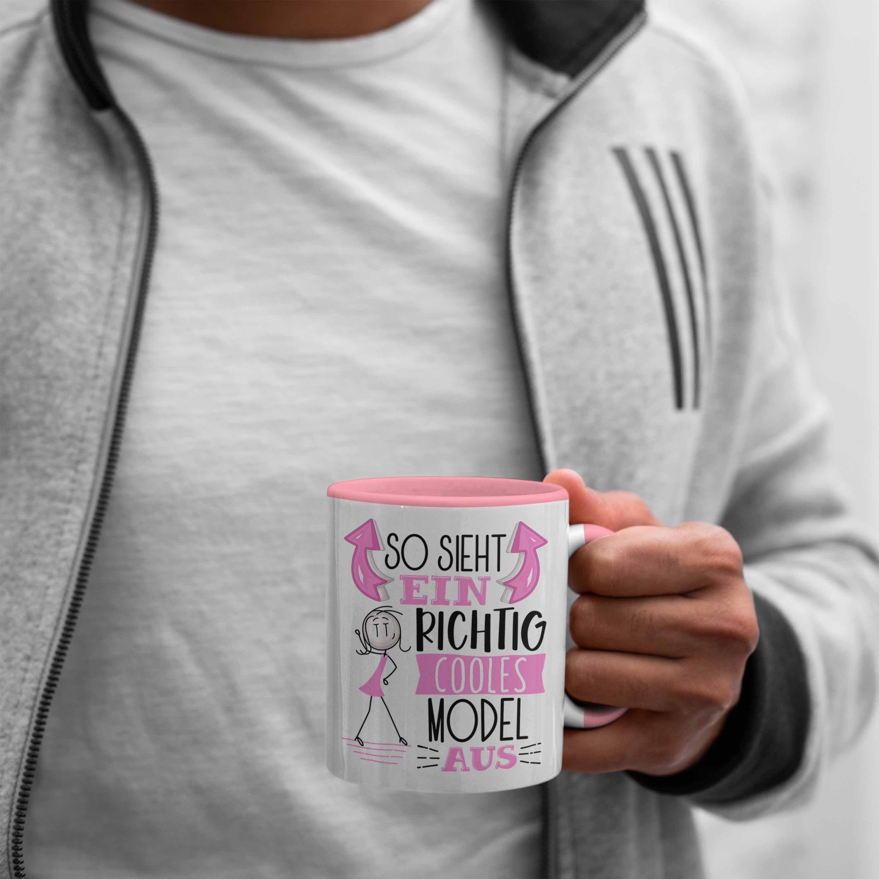 Model Tasse Sieht Geschenkide Model Trendation So Ein Geschenk Aus RIchtig Rosa Cooles Tasse