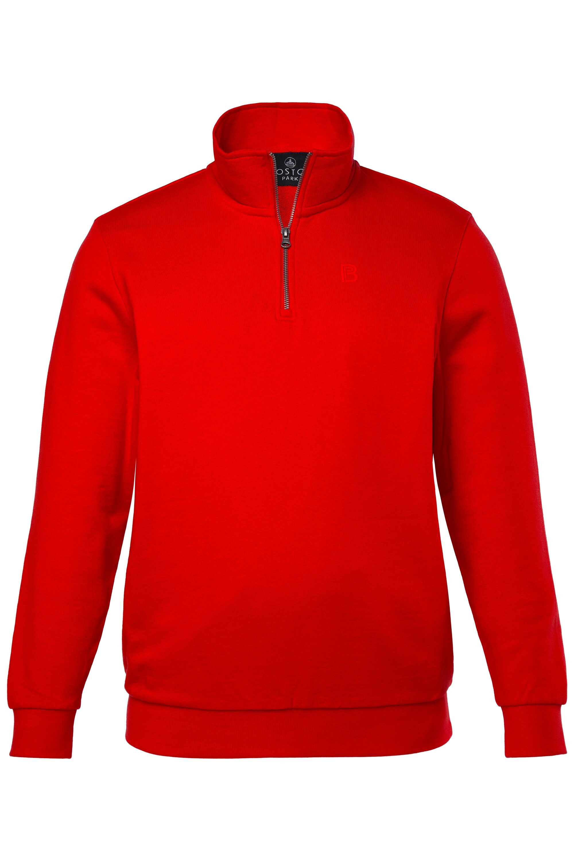 Boston Park Sweatshirt Boston Park Troyer Sweat Stehkragen mit Zipper günstig online kaufen
