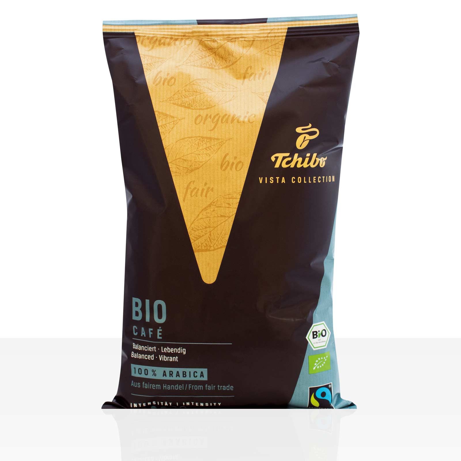 Tchibo Kaffee Tchibo Professional Cafe Vista Bio Fairtrade 16 x 500g gemahlen