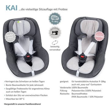 Liebes von priebes Kindersitzunterlage KAI FROTTEEE Sitzauflage für Kinderautositz,Sitzauflage mit Baumwolle