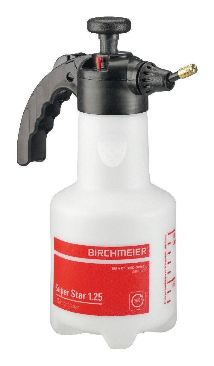 Birchmeier Drucksprühgerät, (1,25 Liter), SuperStar 360G Funktion