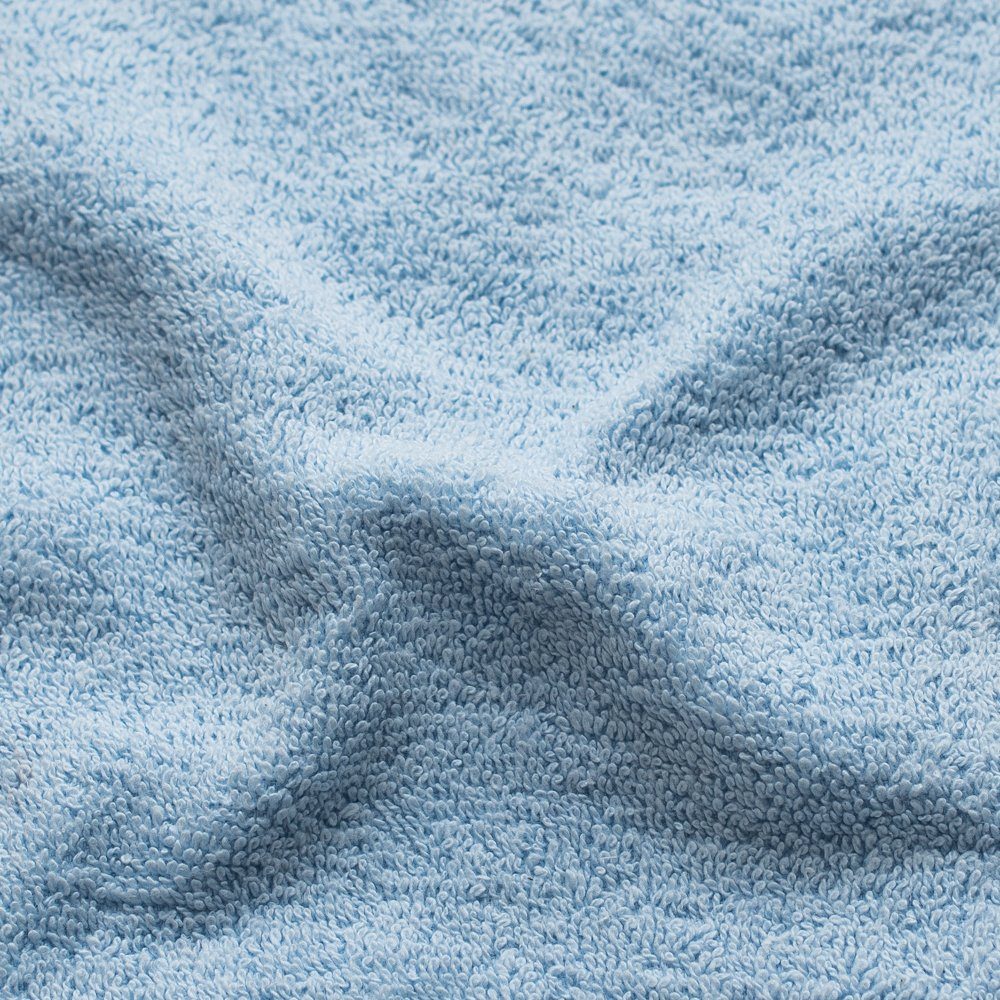 Baumwolle, Farben, hellblau Set einzeln cm Rimini 500 Handtuch - 70x140 verpackt (Duschtücher g/m², 100% MatratzenL.A.B® Set, mit 5-tlg), 23 05 Frotee, Aufhänger,