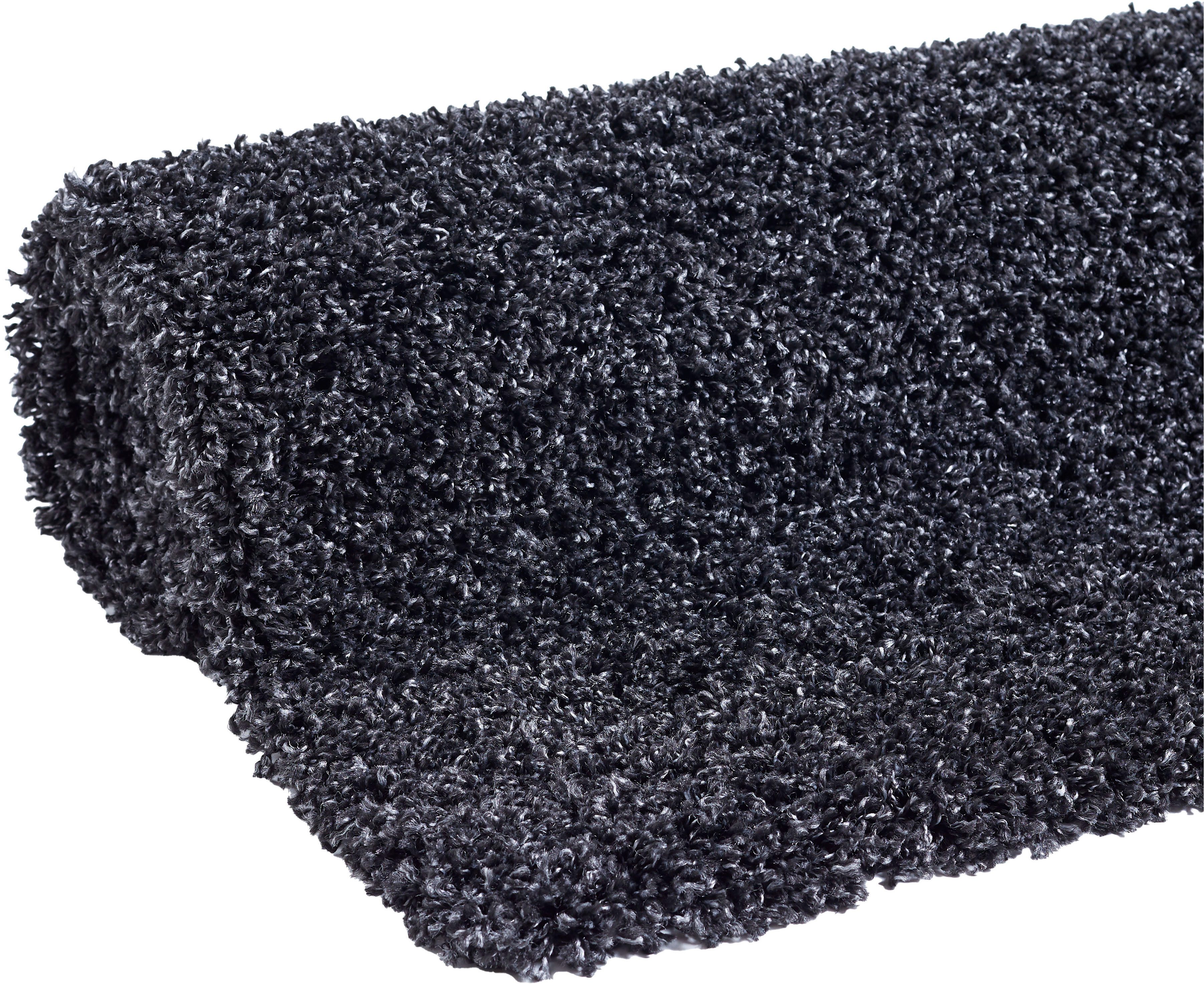 OTTO home Hochflor-Teppich Viva Shaggy, in Standard- und Premium-Qualität, 30 mm oder 45 mm Höhe, rechteckig, Uni Farben, einfarbig, weich, kuschelig, Läufer, K – Bild 4 von 5