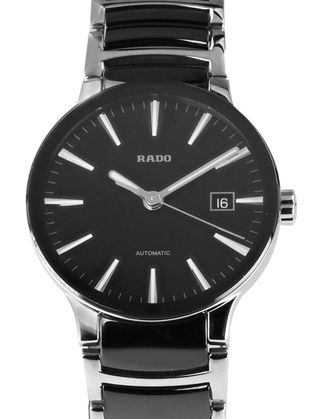 Rado Automatikuhr Swiss Made Ø 38 mm Herren Uhr R30941152 Centrix Centrix, High Tech Keramik Band