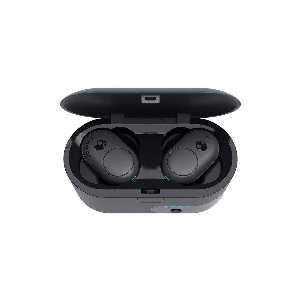 Skullcandy Skullcandy Push True Wireless, grau Kopfhörer wireless Kopfhörer (Kabellose Bluetooth-Technologie, Aktivierung des Sprachassistenten, Bluetooth 4.2, Kabellose Bluetooth-Technologie)