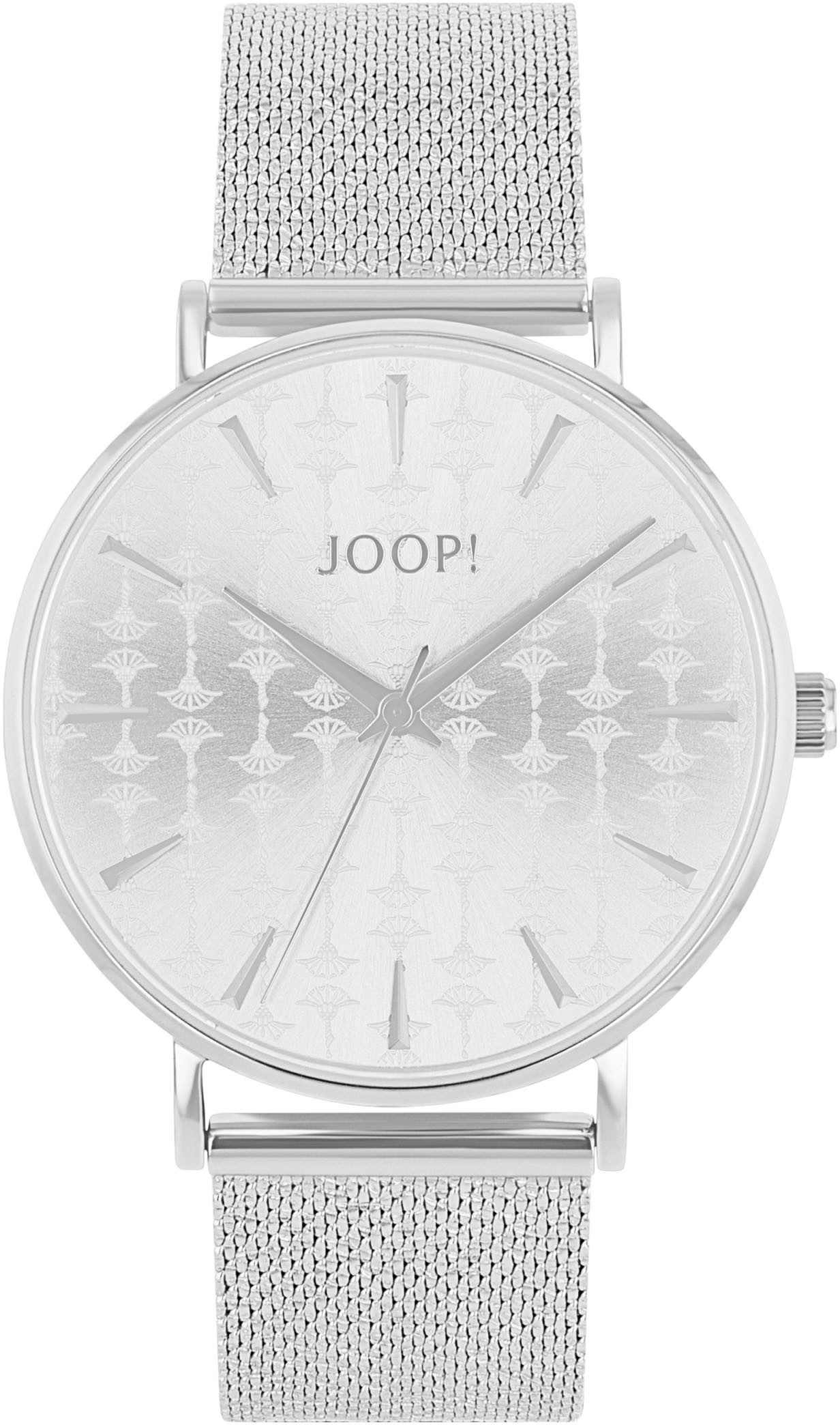 JOOP! Quarzuhr 2038614, Armbanduhr, Damenuhr, Edelstahlarmband günstig online kaufen