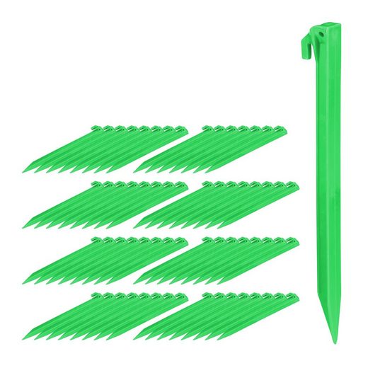 relaxdays Zelthering »64 x Kunststoff Heringe grün«
