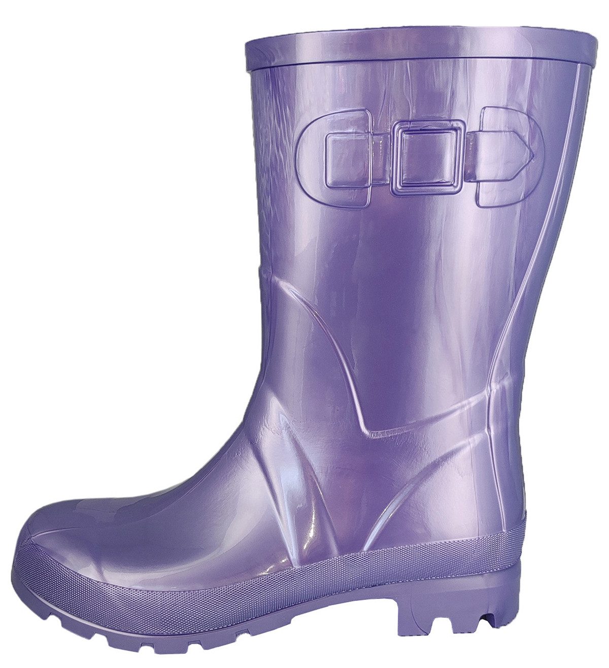 Beck Damen Regenstiefel Glossy Gummistiefel ein günstig online kaufen
