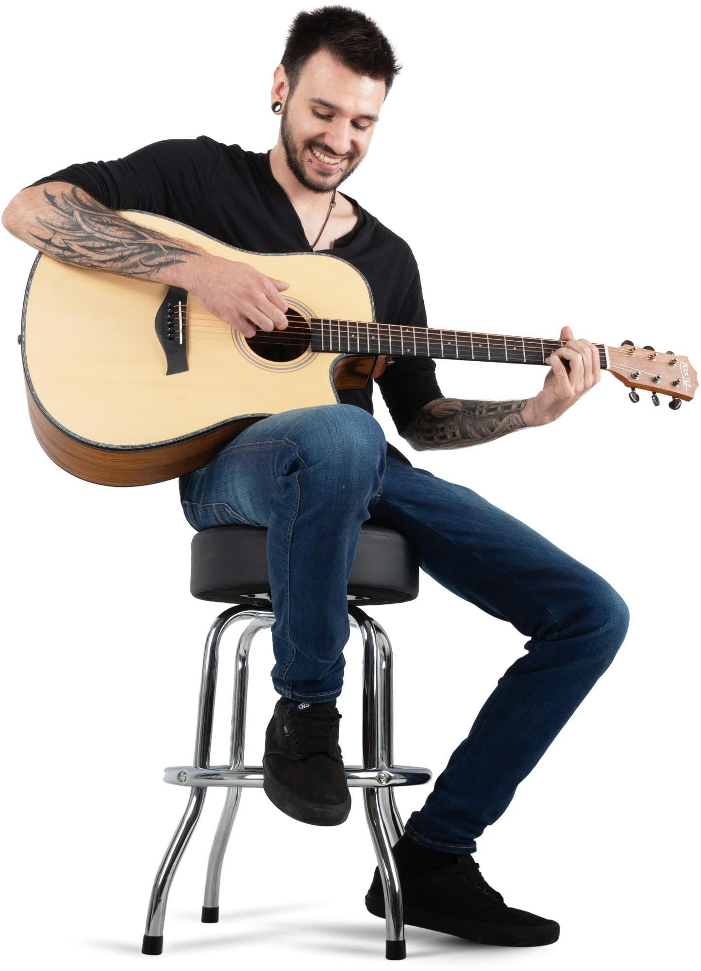 Rocktile Sitzhocker Rocktile Barstool Gitarrenhocker - günstig online kaufen