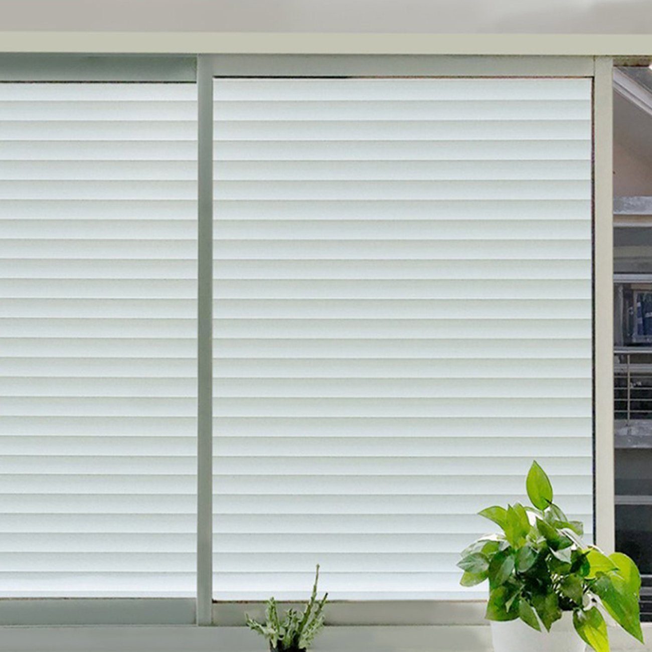 LETGOSPT Fensterfolie Fensterfolie Blickdicht Selbsthaftend, Sichtschutzfol günstig online kaufen
