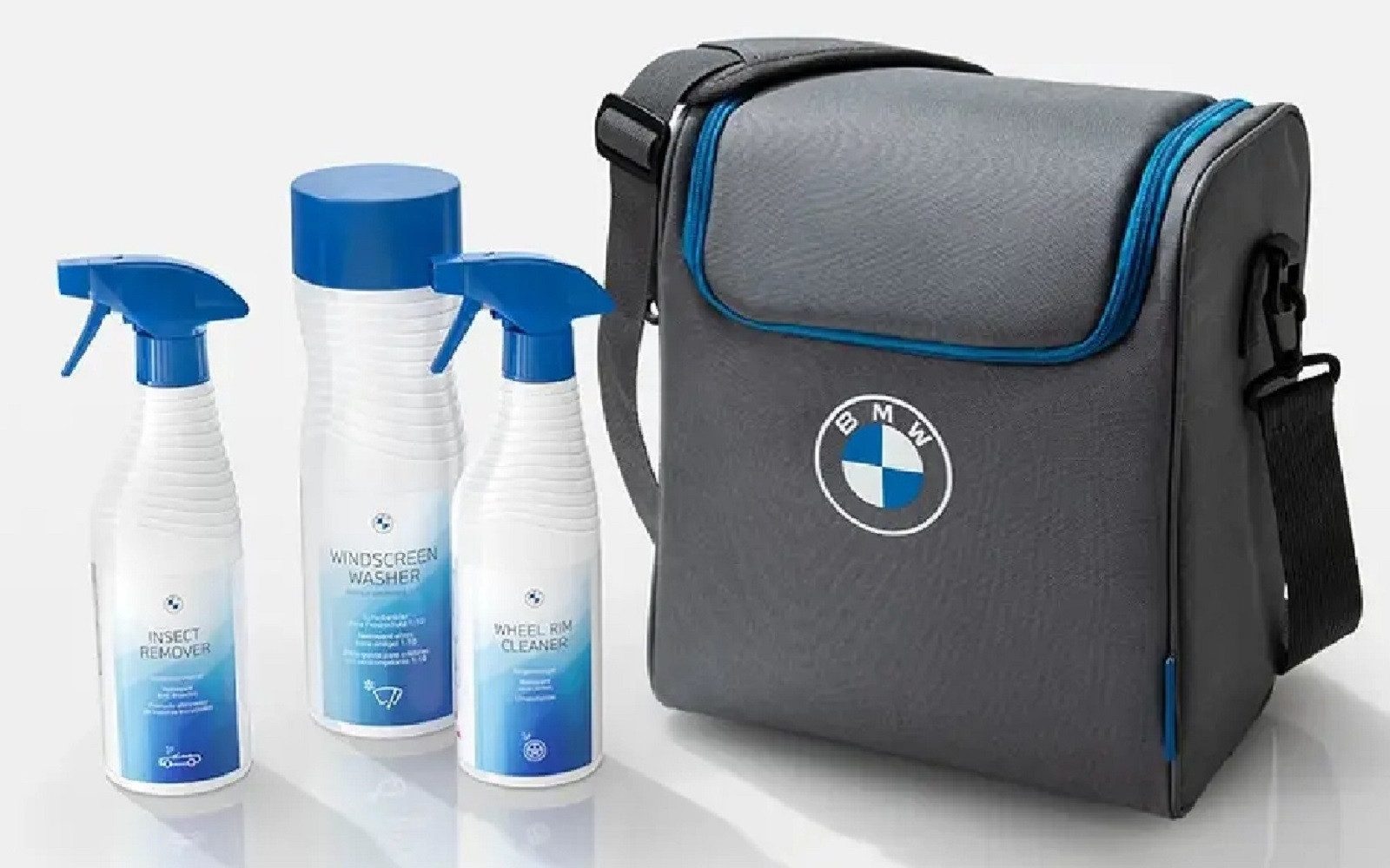 BMW BMW Pflegetasche Sommeredition Autopflege Set mit Reiniger und Tasche Pflegetuch (1-tlg)