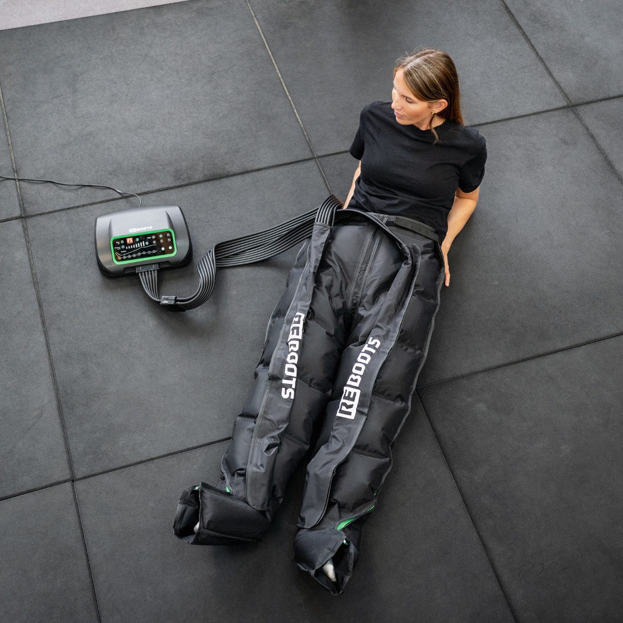 Reboots Massagegerät Reboots One Lite Recovery Boots – 6 Kammern, 240 mmHg, 6 Programme