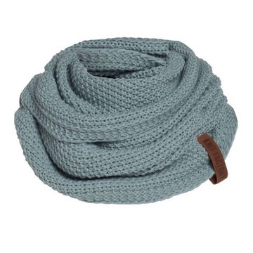 Knit Factory Schal Coco Schals One Size Glatt Stonegreen, (1-St), Schal Strickschal Umhängetuch Tuch Strickware