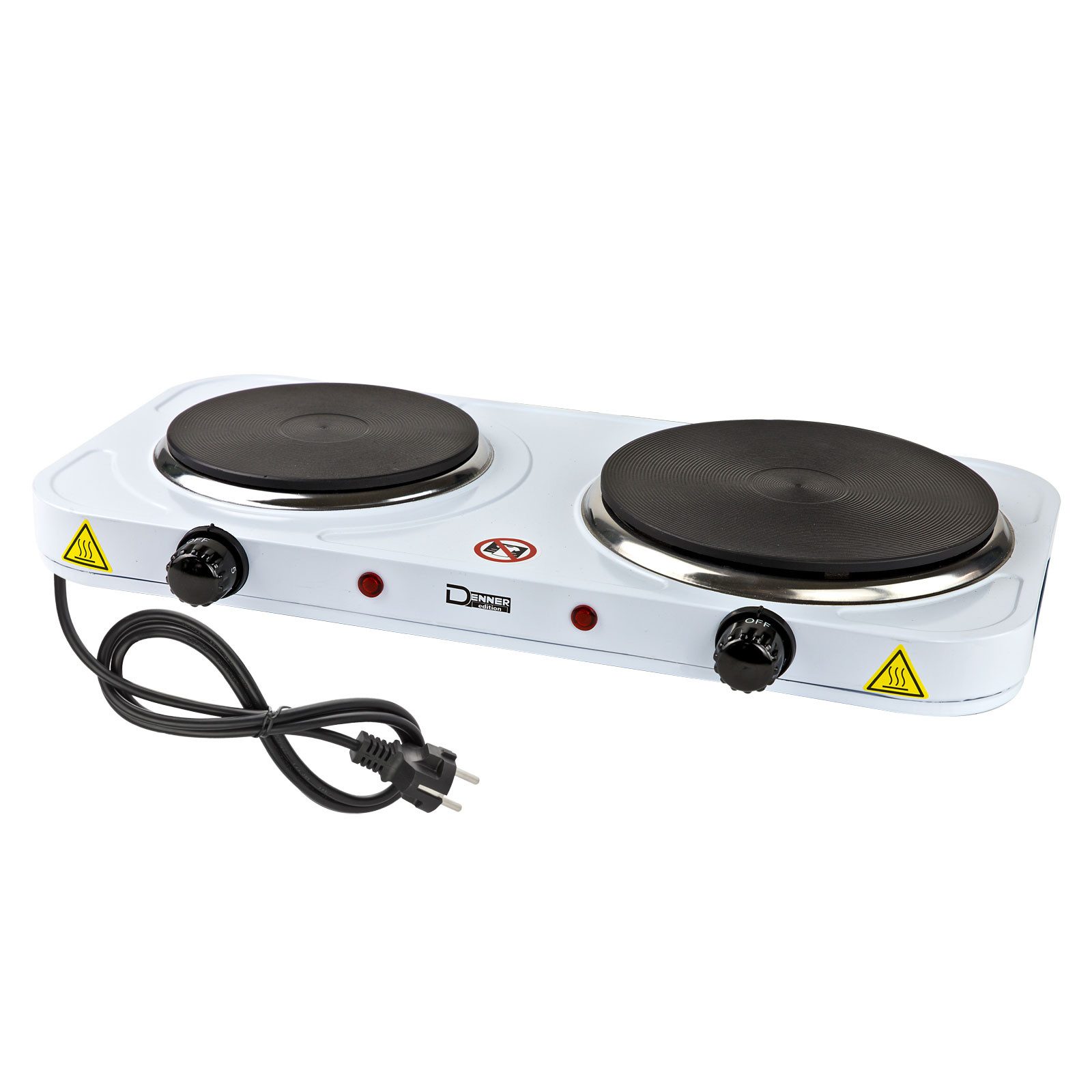 DEMA Doppelkochplatte Doppel-Kochplatte Konstanz