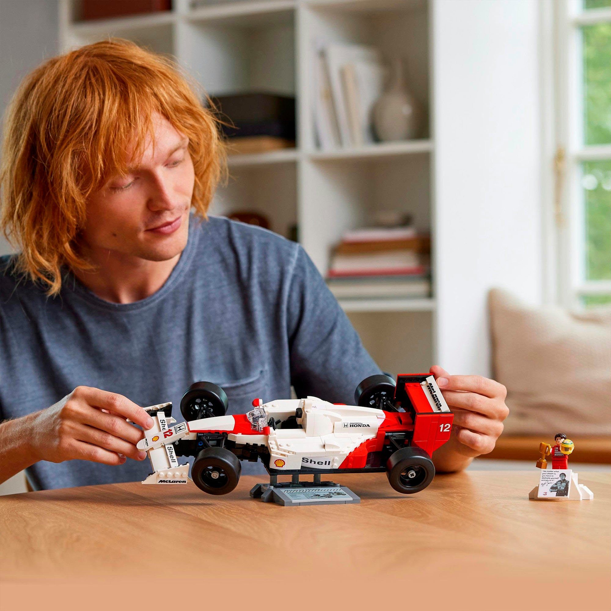 LEGO® McLaren MP4/4 & Ayrton Senna (10330), LEGO® Icons Konstruktionsspiels günstig online kaufen