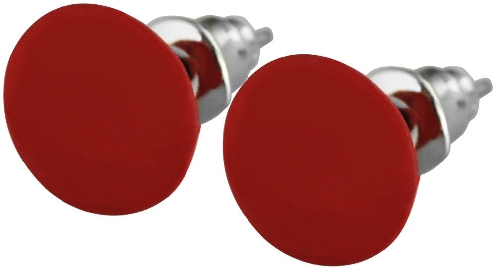 Cham Cham Ohrring-Set 3-teiliges Set, Mehrfarbige, runde & flache Stecker (Paar)