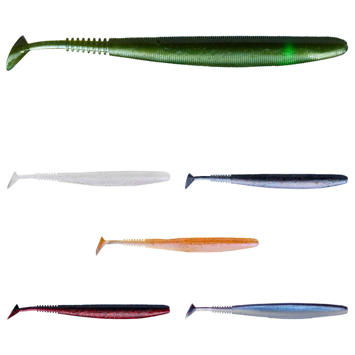 Illex Kunstköder Illex Magic Z Shad 105 Gummifisch 10,5cm, (6-St)
