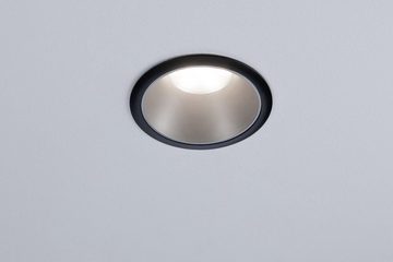 Paulmann LED Einbauleuchte Cole, Dimmfunktion, LED wechselbar, Warmweiß